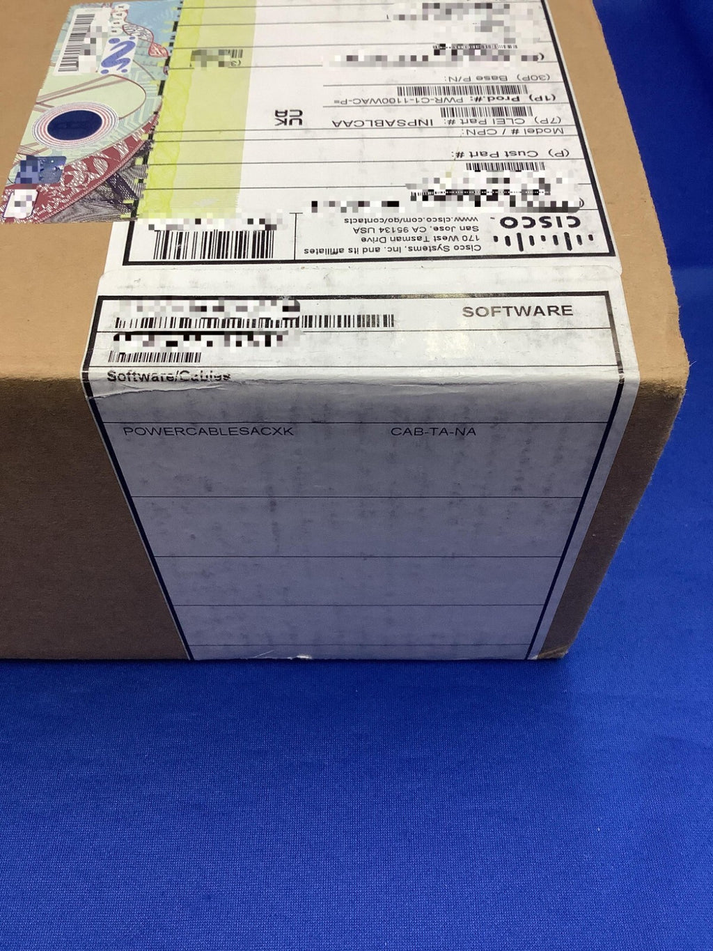 NOB CISCO PWR-C1-1100WAC-P 1100 Watt Ac Power Supply For Catalyst 3850