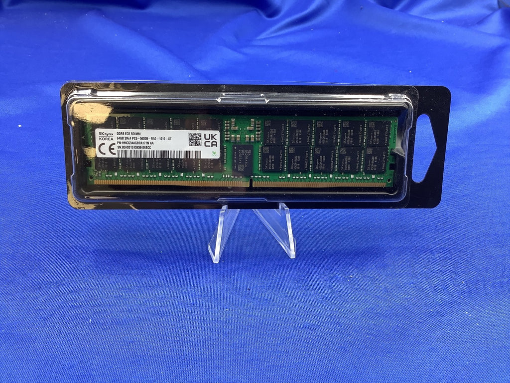 SK hynix HMCG94AGBRA177N 64GB 2Rx4 PC5-44800 DDR5-5600 ECC RDIMM CL46 MEMORY