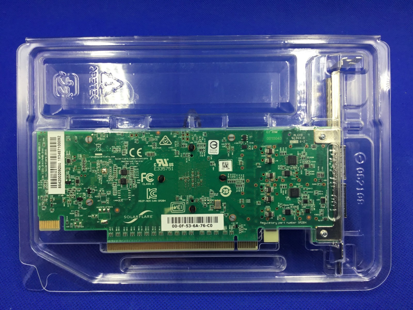 SOLARFLARE Flareon® Ultra SFN8542-Plus Dual-Port 40GbE QSFP+ Server Adapter