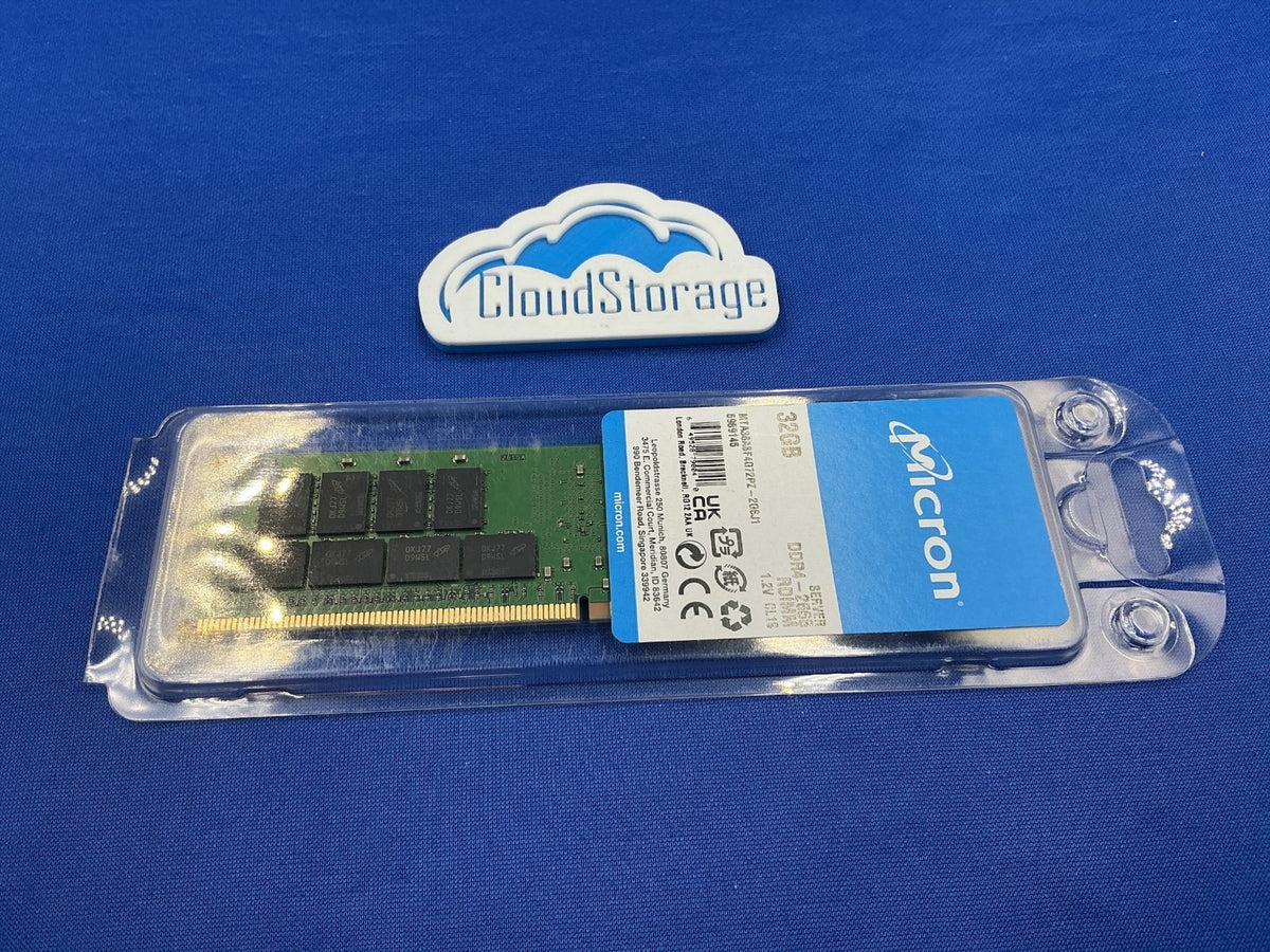 MTA36ASF4G72PZ-2G6J1 MICRON 32GB (1X32GB) 2RX4 PC4-2666V MEMORY NEW