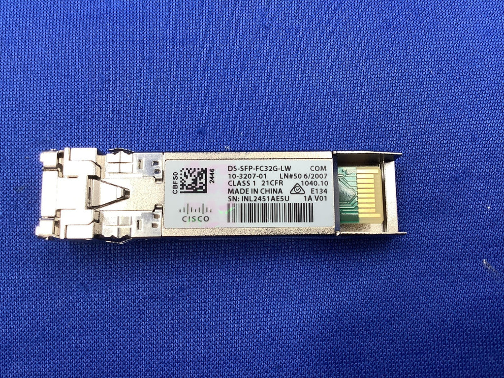 Cisco DS-SFP-FC32G-LW 32G 1310NM SFP+ Transceiver Module 10-3207-01