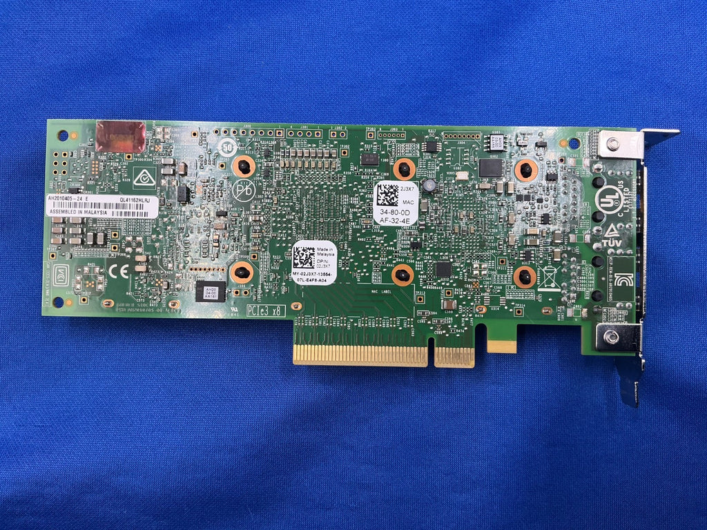 02J3X7 Dell QL41162HLRJ 2-Port 10GBASE-T RJ45 Adapter Card