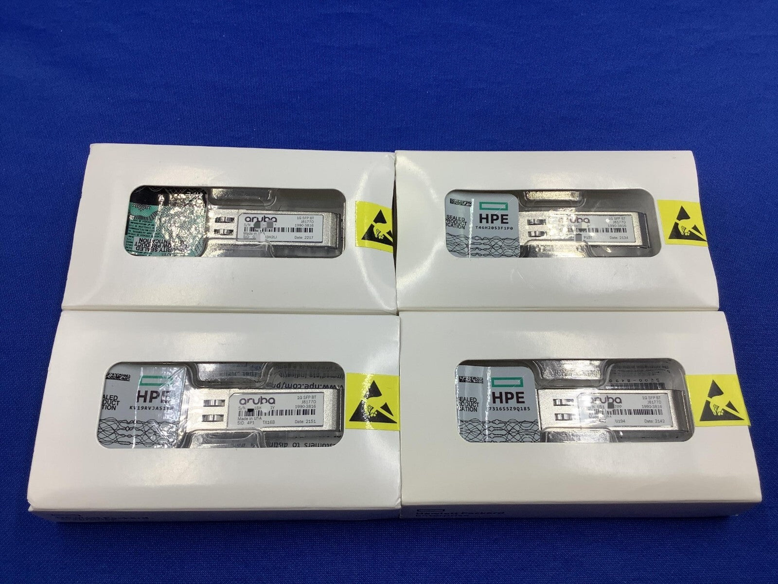 J8177D HP ARUBA 1GB SFP RJ45 T 100M XCVR TRANCEIVER 1990-3816
