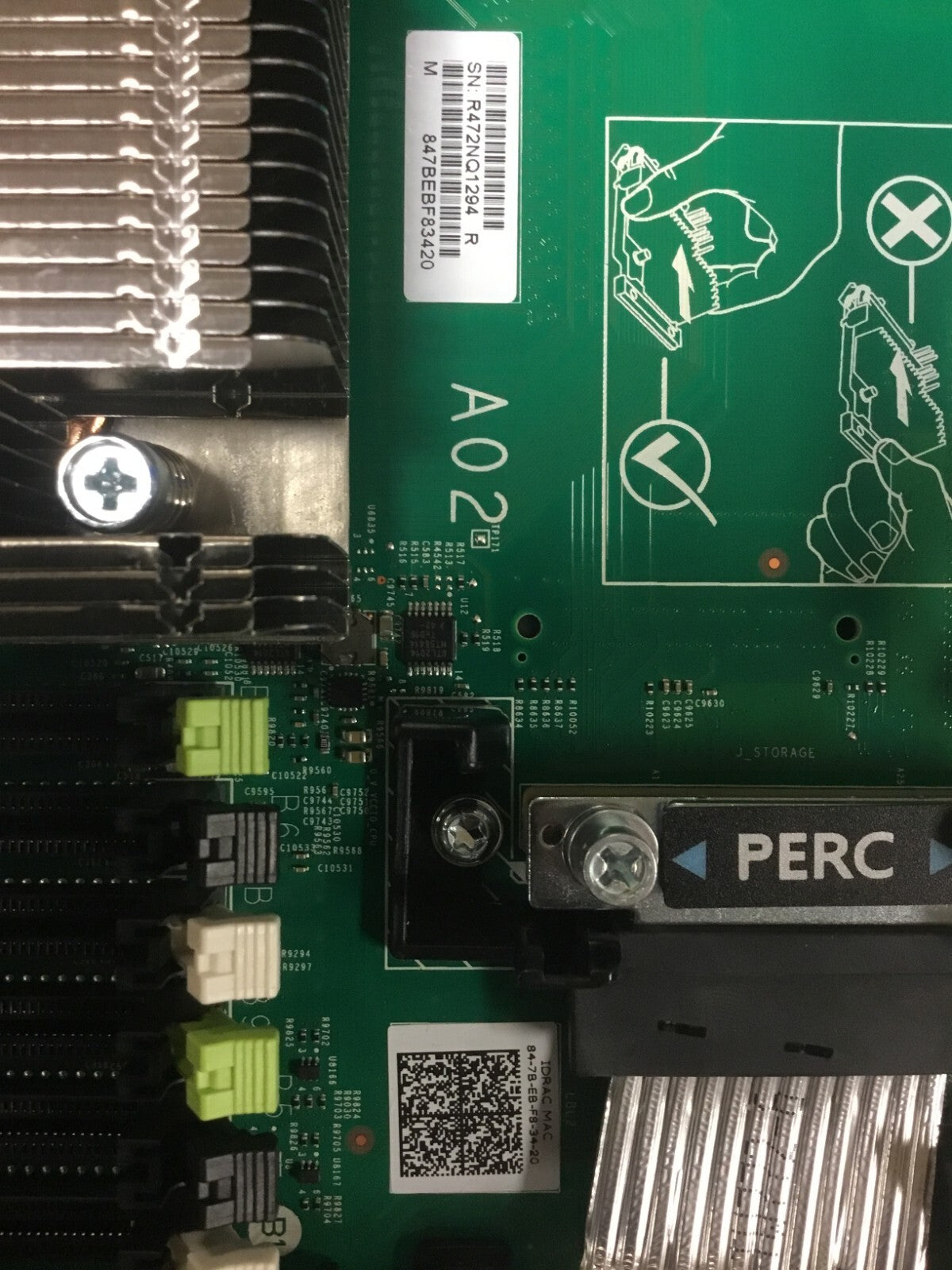 DELL EMC VXRAIL E460F SERVER server NO HDD /NO RAM /NO CPU