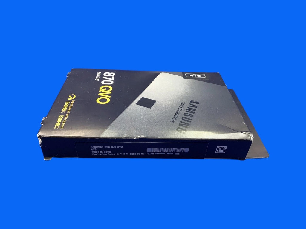 MZ-77Q4T0B/AM SAMSUNG 870 QVO 4TB SATA 2.5 V-NAND SSD MZ-77Q4T0