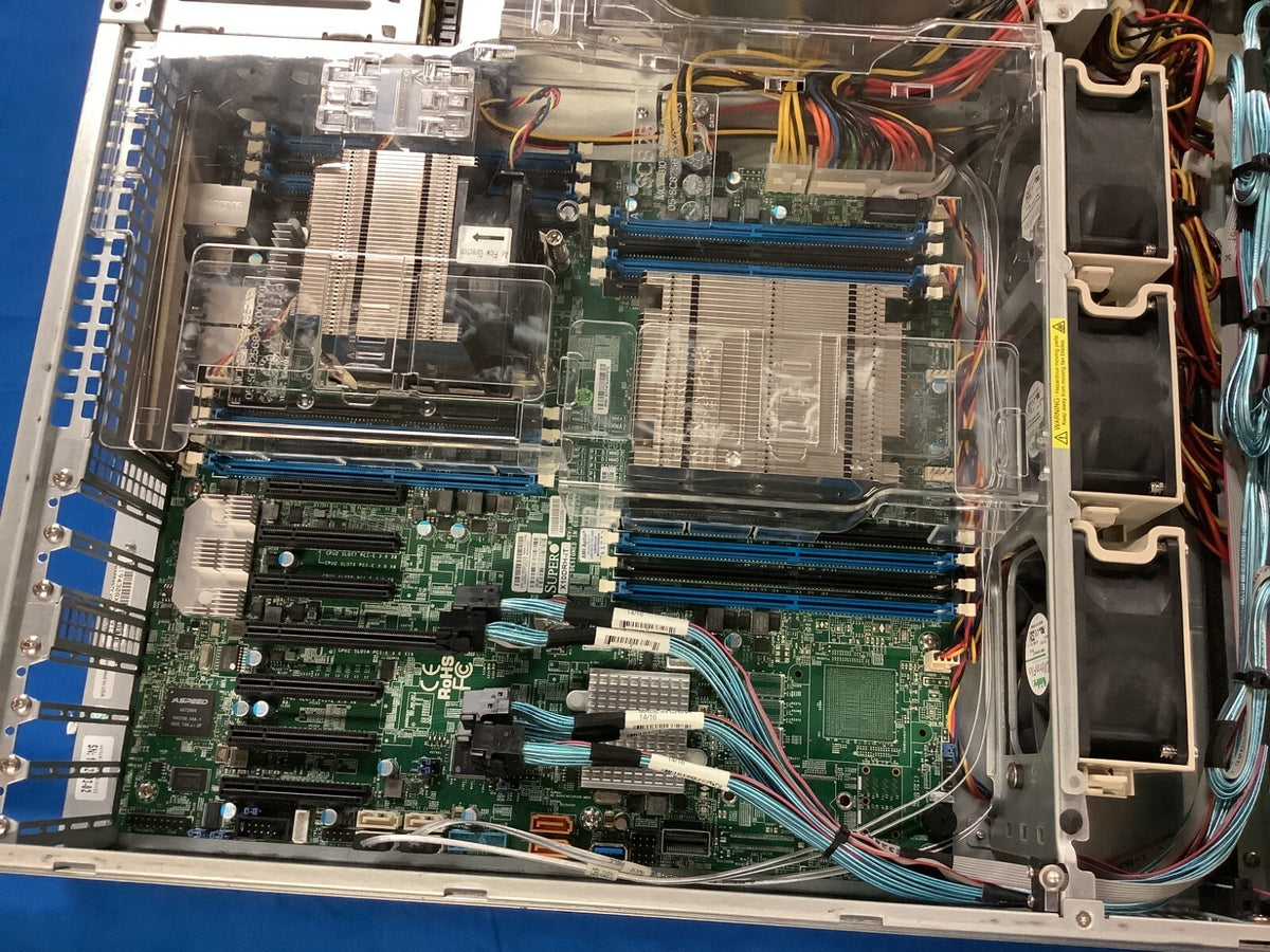 SUPERMICRO 2028R-ACR24L SERVER 920W PSU Good condition, tested. No HDD, no CPU