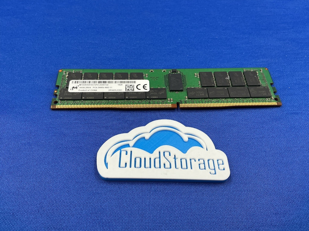 Micron MTA36ASF2G72PZ-2G6E1 16GB DDR4-2666 ECC RDIMM 2Rx4 Server RAM