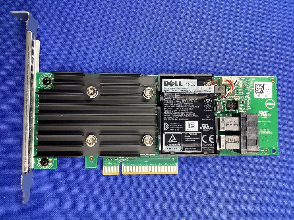 DELL PERC H740P 8-PORT 8G NV CACHE 12GB/S PCI-E SAS RAID CONTROLLER with Bracket & Battery
