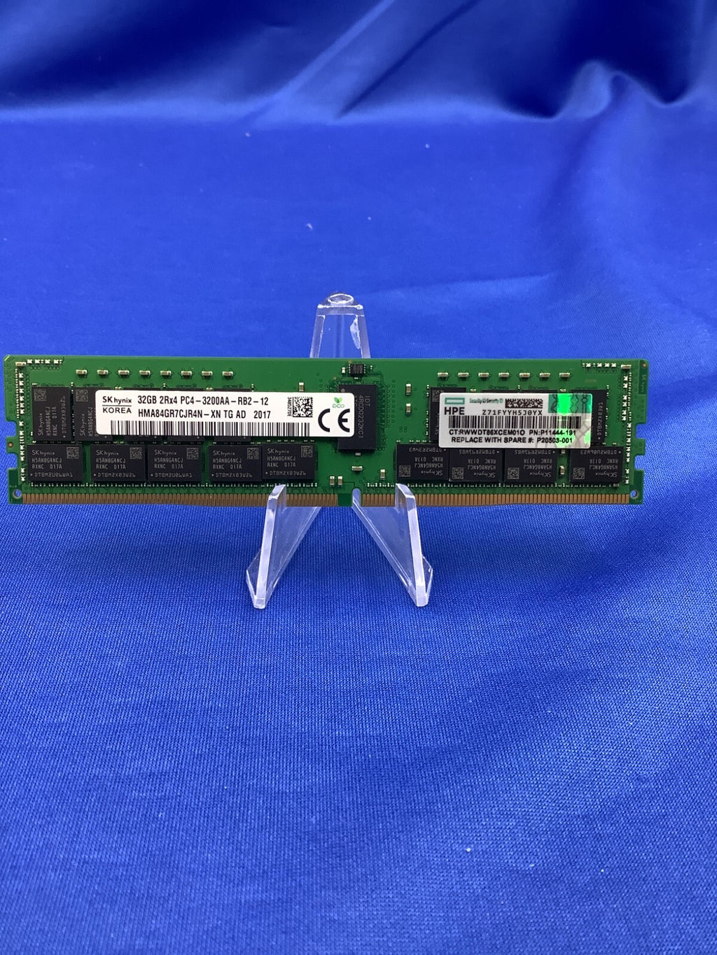 P11444-191 HPE 32GB (1X32GB) 2Rx4 PC4-3200AA MEMORY P07646-B21 P20503-001