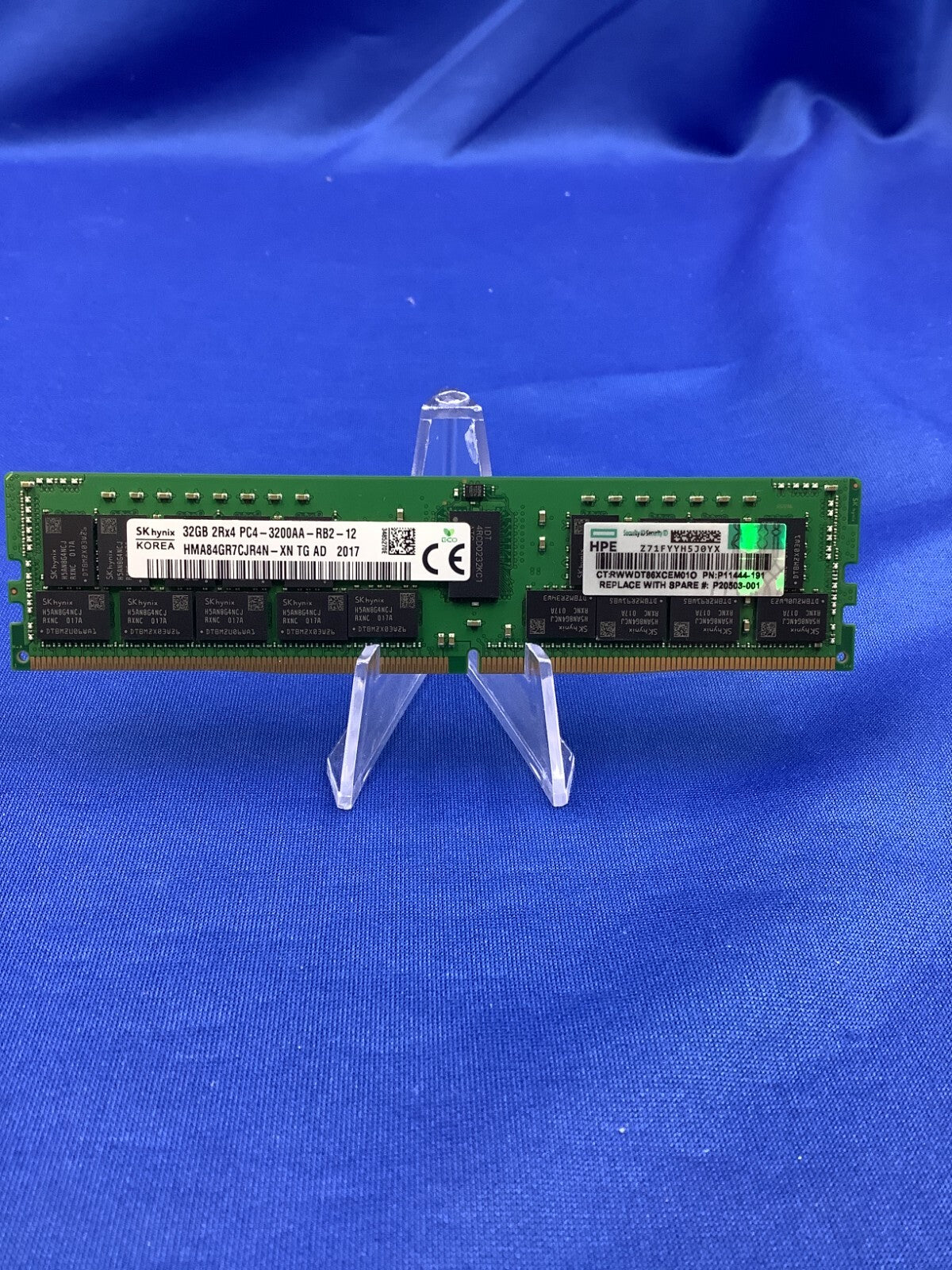 P11444-191 HPE 32GB (1X32GB) 2Rx4 PC4-3200AA MEMORY P07646-B21 P20503-001