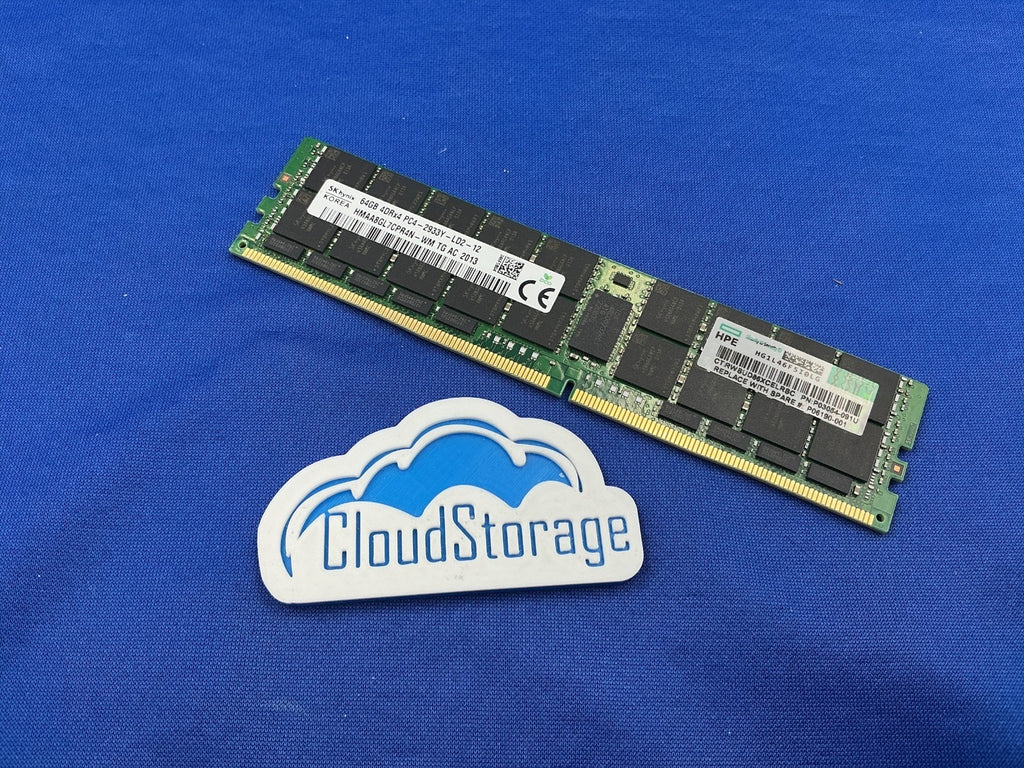 P03054-091U HPE 64GB 4DRX4 DDR4-2933 LR MEMORY P06190-001 P00926-B21