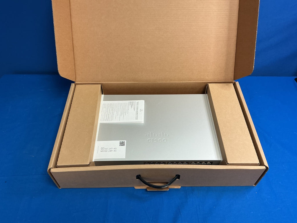 CISCO MERAKI MS150-24P-4G 24-PORT POE 4X1G UPLINK CLOUD MANAGED SWITCH UNCLAIMED