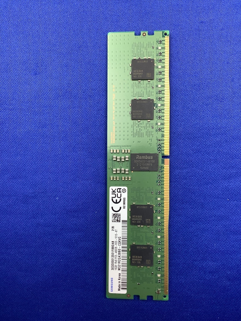 M321R2GA3BB0-CQK SAMSUNG 16GB (1X16GB) 1RX8 PC5-4800B RDIMM MEMORY