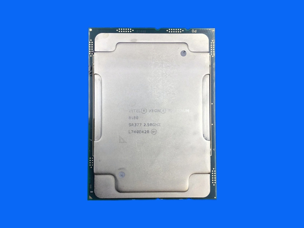 SR377 INTEL XEON PROCESSOR PLATINUM 8180 2.5GHZ 38.5M 28 CORE 205W CPU