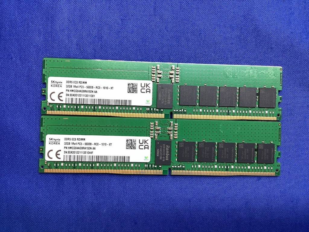 HMCG84AGBRA192N HYNIX 32GB (1X32GB) 1RX4 PC5-5600B RDIMM MEMORY