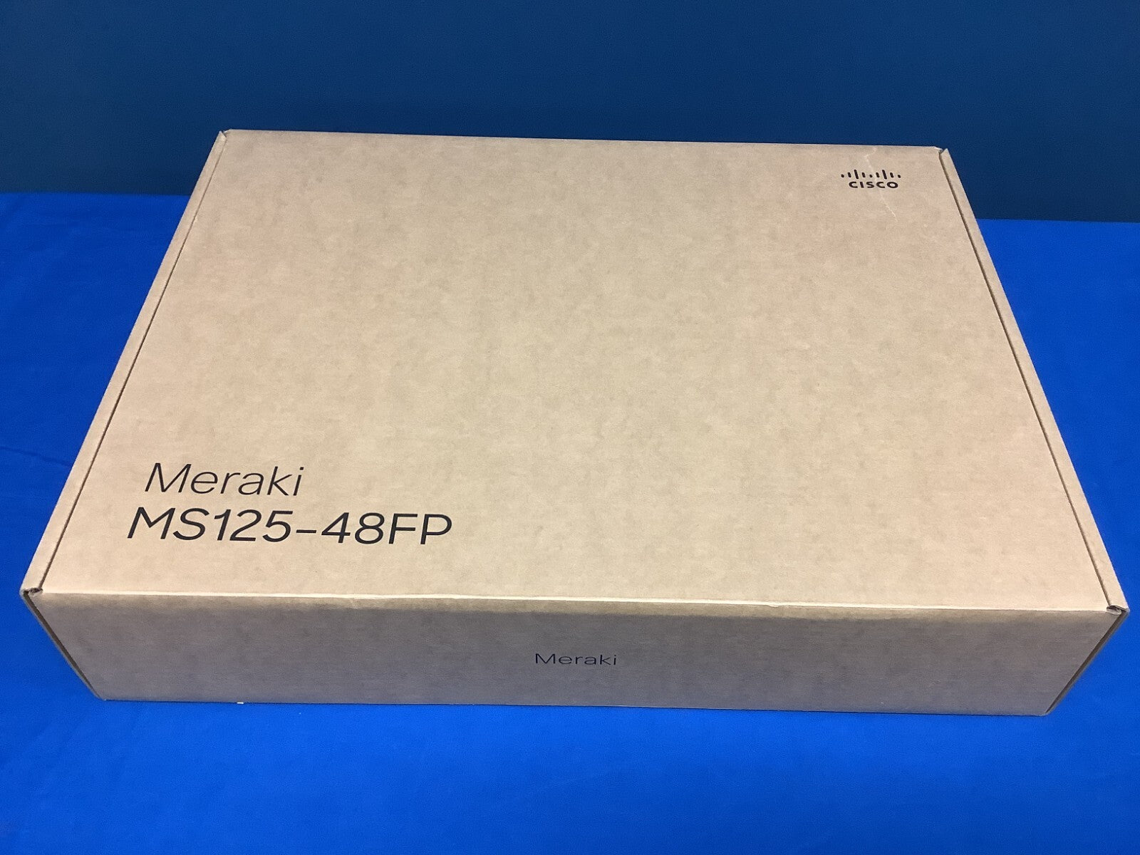 UNCLAIMED MS125-48FP-HW Cisco Meraki 48-Port PoE Managed Ethernet Switch