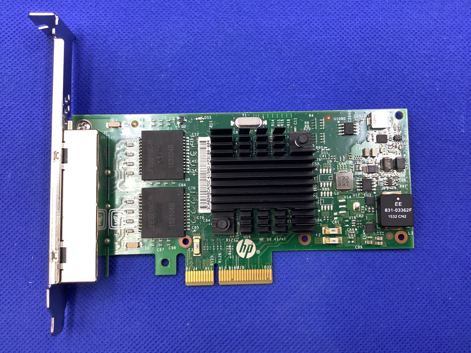 811546-B21 HP ETHERNET 1GB 4-PORT 366T ADAPTER 816551-001 81154 Both Brackets