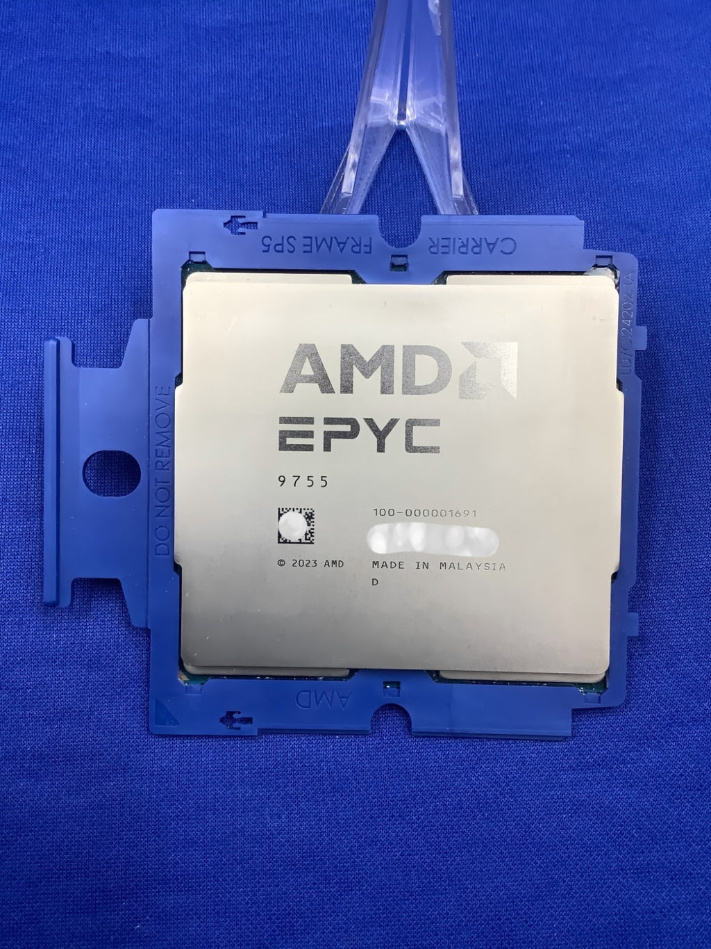AMD EPYC 9755 128Core 2.70GHz 512MB Socket SP5 CPU 100-000001691 UNLOCK