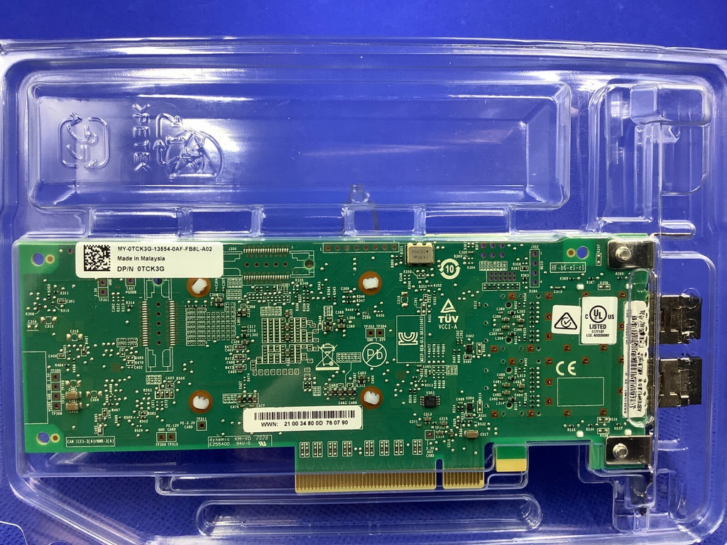 QLE2692 QLOGIC/DELL dual port 16 Gbit PCIe 3.0 Host Bus Adapters 0CK9H1 CK9H1