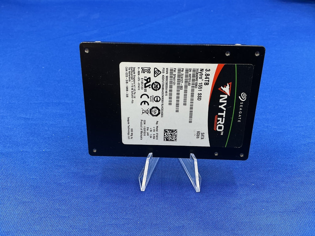 XA3840ME10063 Seagate Nytro 1551 3.84TB SATA 6Gb/s 2.5 Internal SSD 2LW127-003