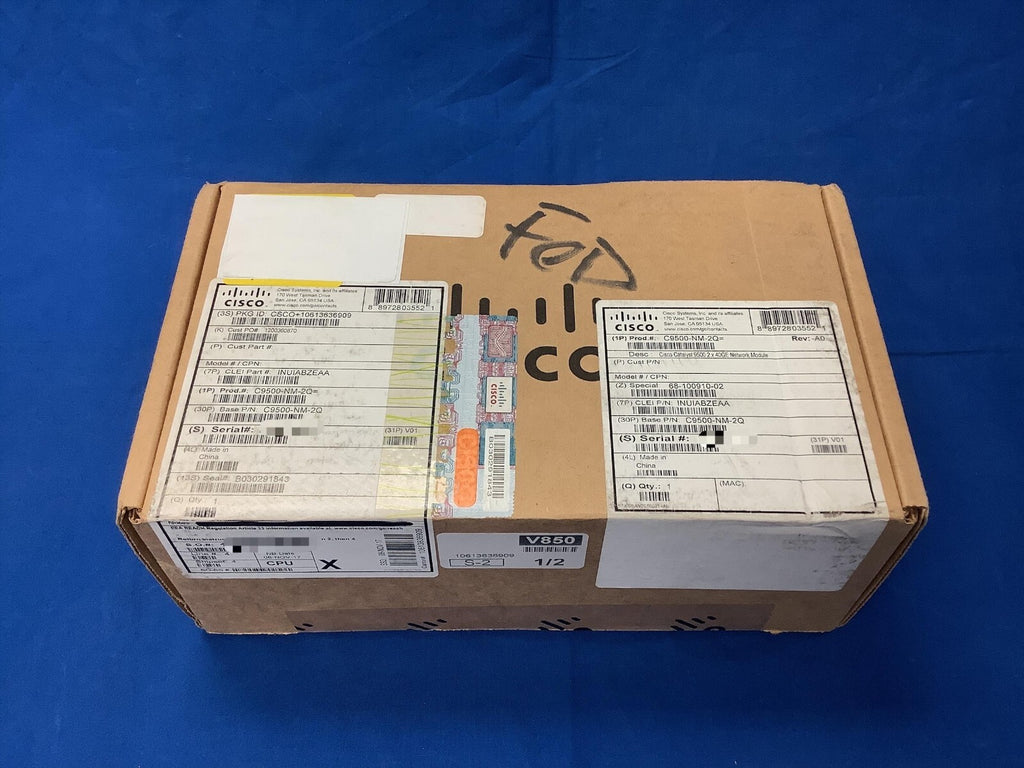 C9500-NM-2Q  Cisco Catalyst 9500 2 x 40GE Network Module