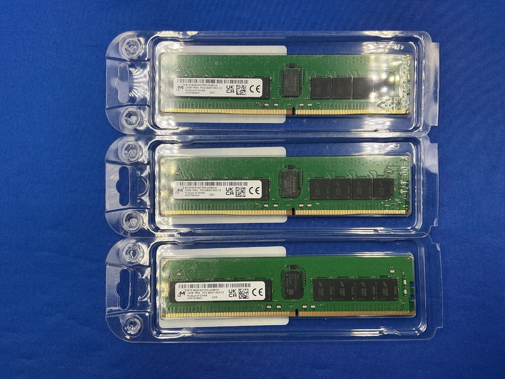 MTA18ASF4G72PZ-2G9B1 MICRON 32GB (1X32GB) 1RX4 PC4-2933Y MEMORY