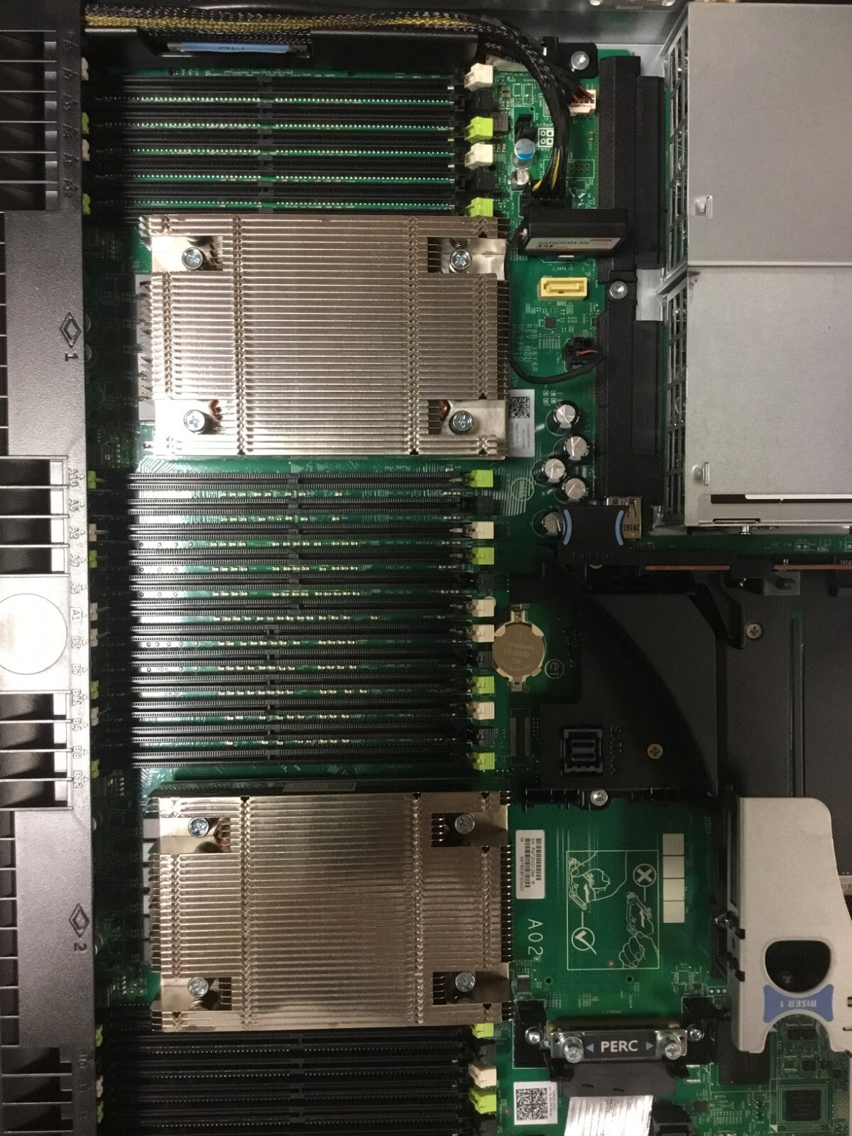 DELL EMC VXRAIL E460F SERVER server NO HDD /NO RAM /NO CPU