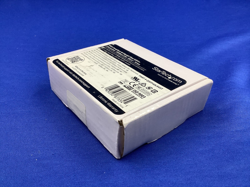 Startech QSFP 40GBASE-LR4 1310nm SMF LC 10km QSFP-40G-LR4 Compatible Transceiver