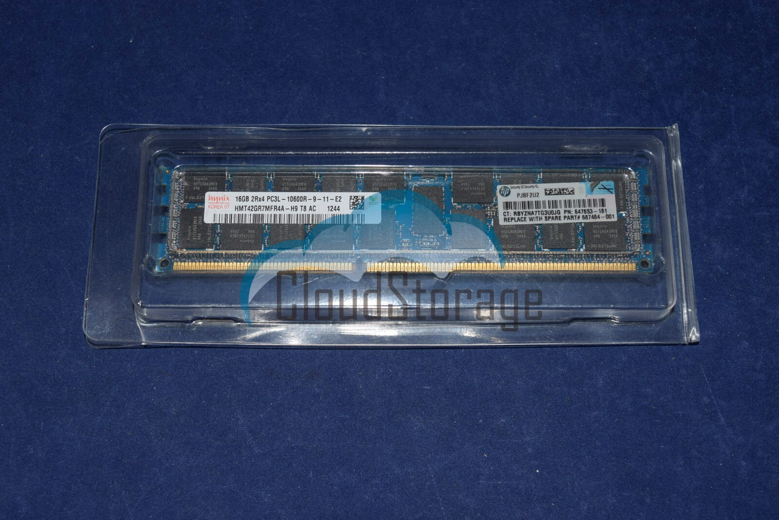 HP 647653-181 16GB 2RX4 PC3L-10600R MEMORY 687464-001 647883-B21 RAM