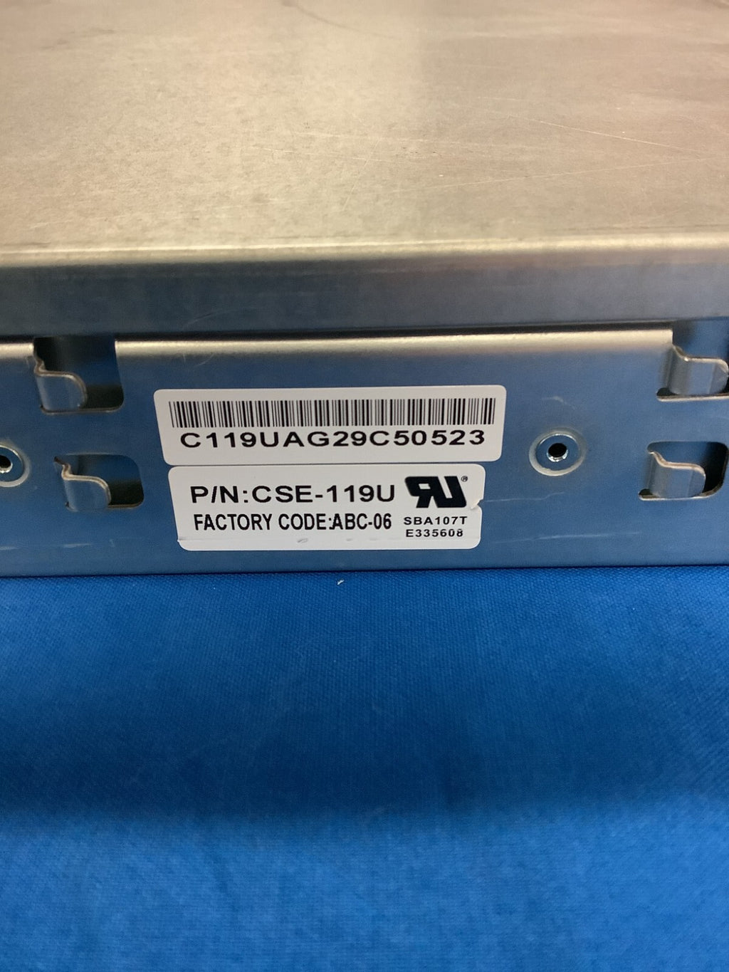 Supermicro SYS-1028U-TNRTP+ 750Wx2 PSU  64GB Internal SSD Fans and cables