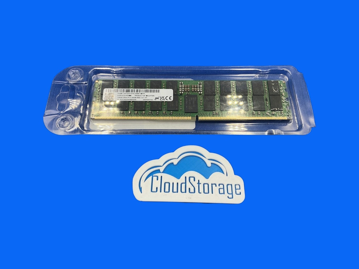 MTC40F2047S1RC56BB1 MICRON 128GB (1X128GB) 2RX4 PC5-5600B RDIMM MEMORY