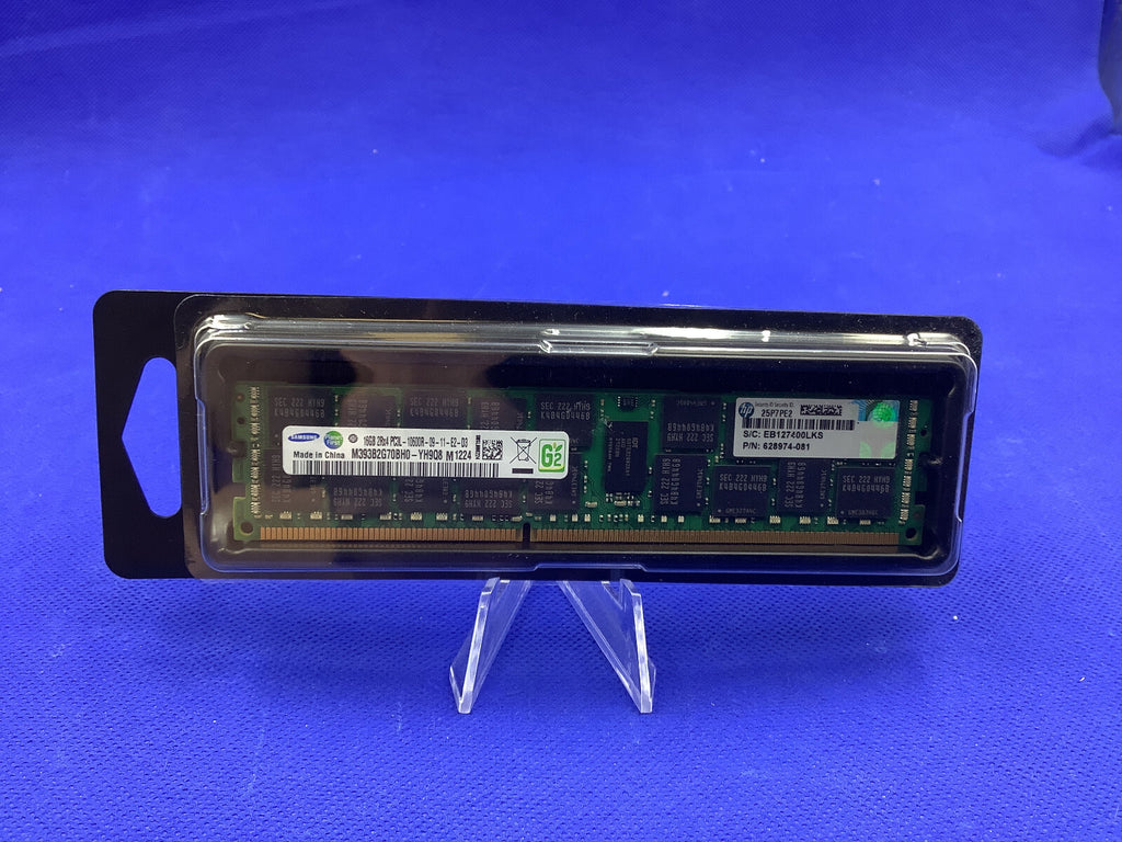 HP 16GB 628974-081  2RX4 PC3L-10600R DDR3 MEMORY 632204-001 627812-B21