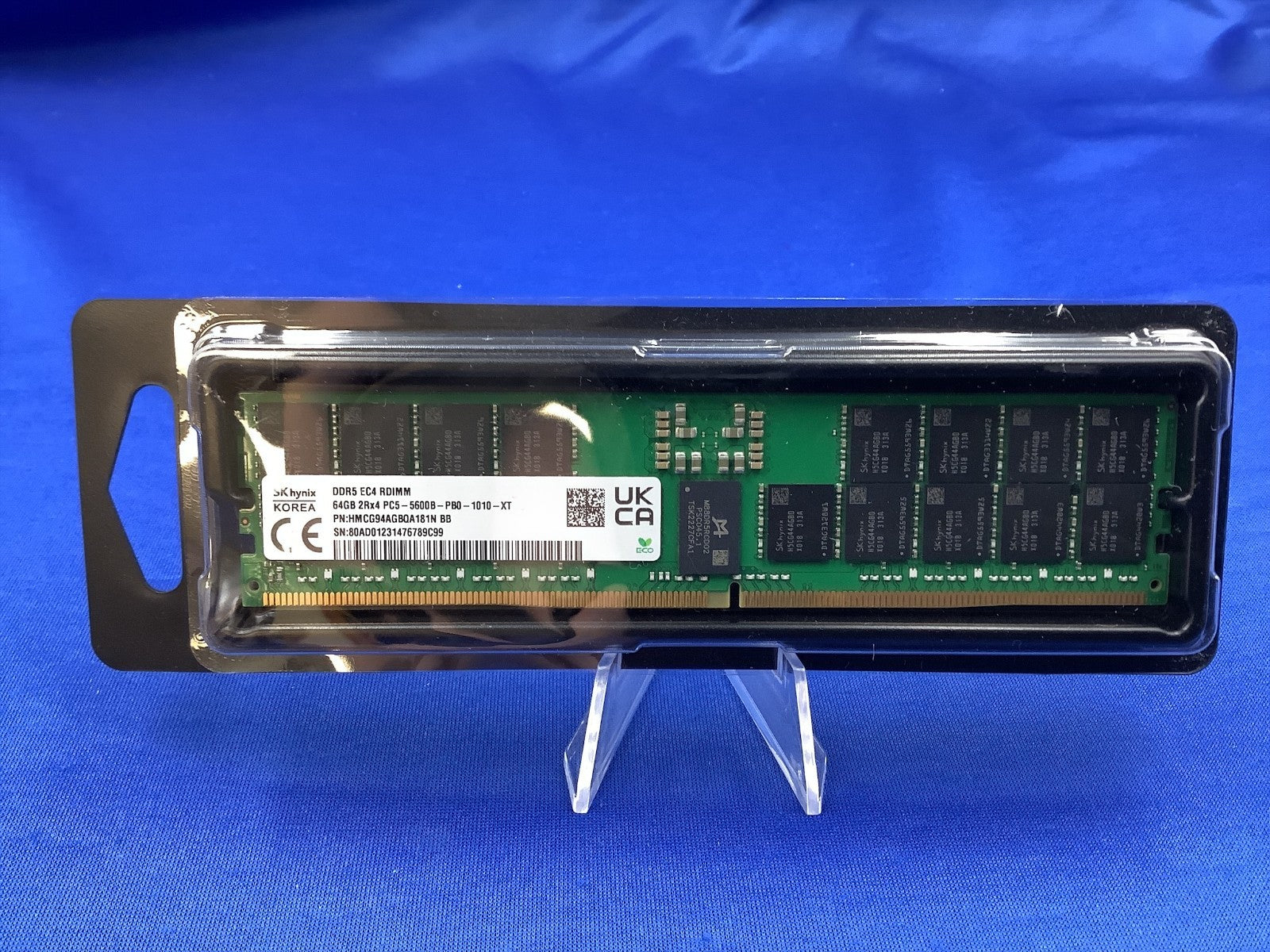HMCG94AGBQA181N HYNIX 64G (1X64GB) 2RX4 PC5-5600B RDIMM MEMORY