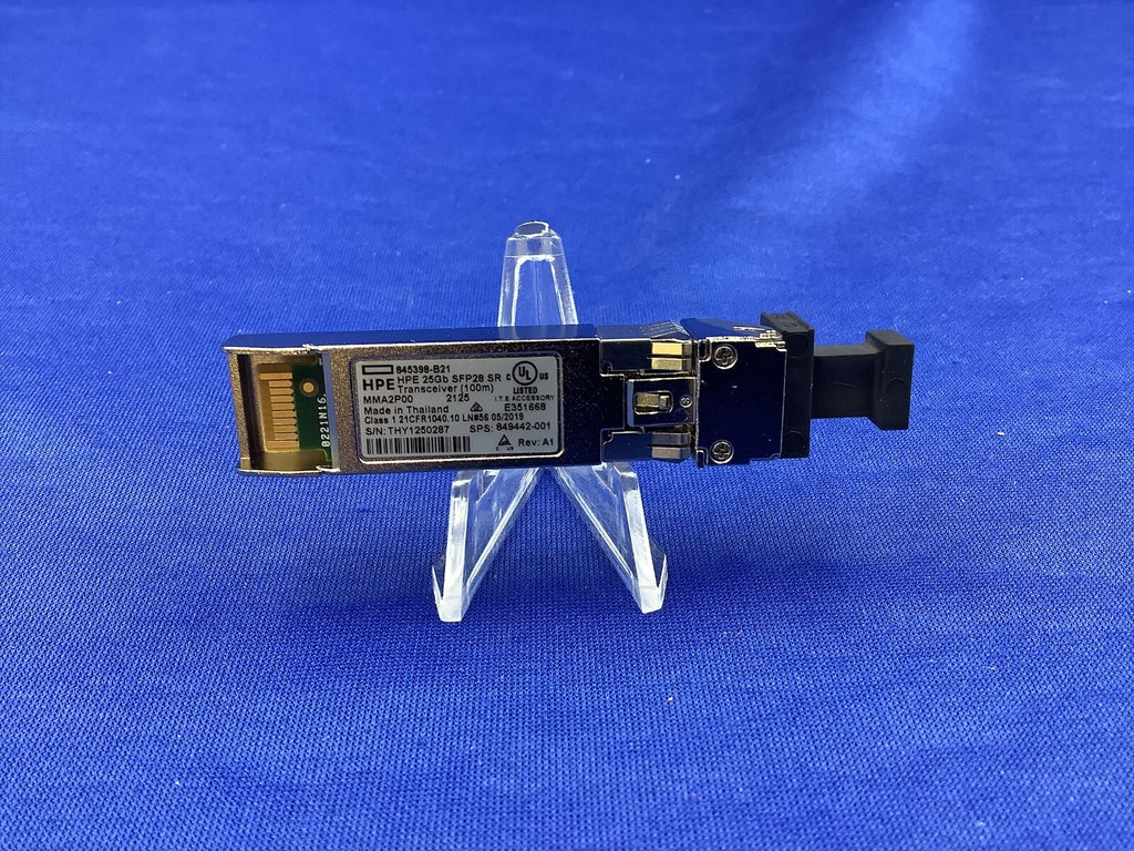 845398-B21 HPE 25GB SFP28 SR 100M TRANSCEIVER  845397-001 New