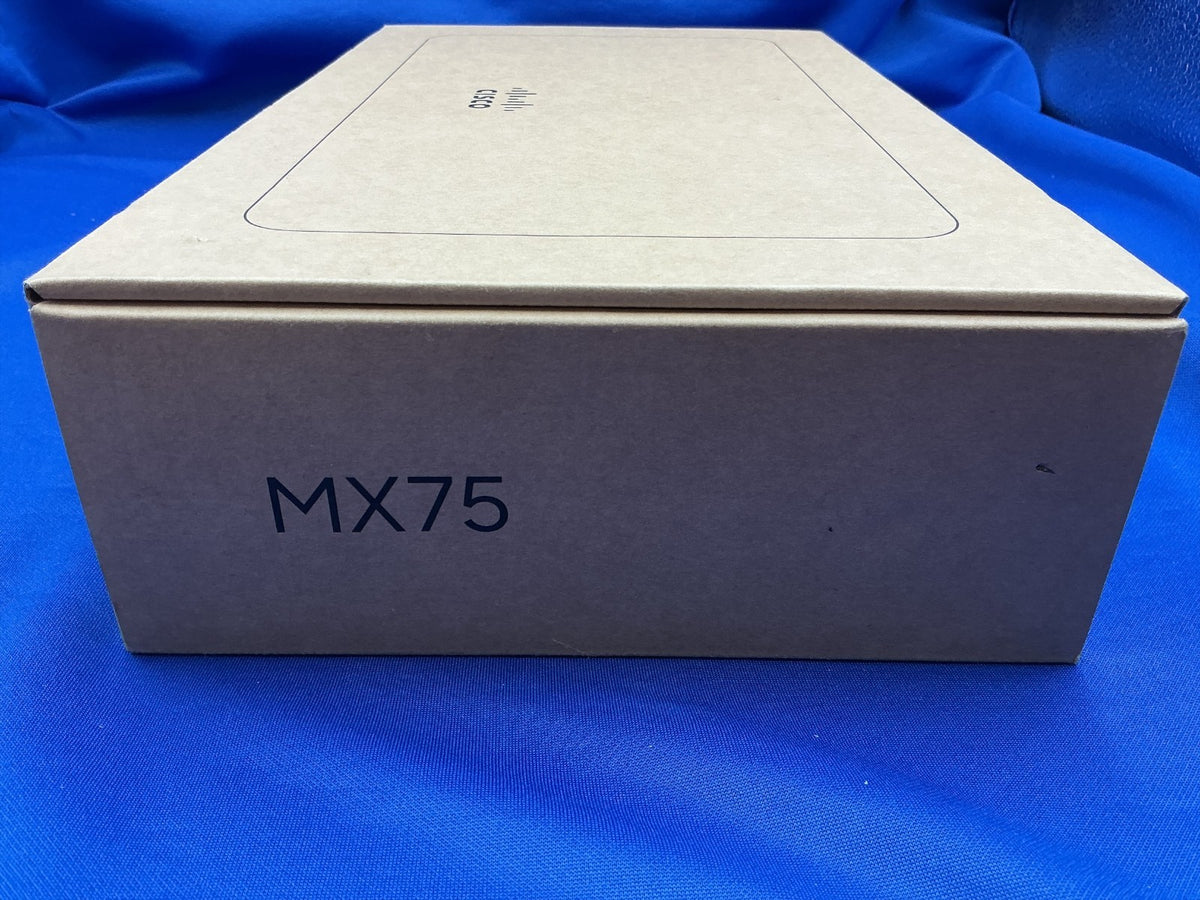 Cisco Meraki MX75-HW Security Appliance Firewall Unclaimed New