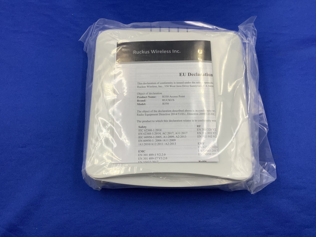 901-R550-US00  RUCKUS R550 WIRELESS ACCESS POINT 802.11AX WI-FI 6 INDOOR AP
