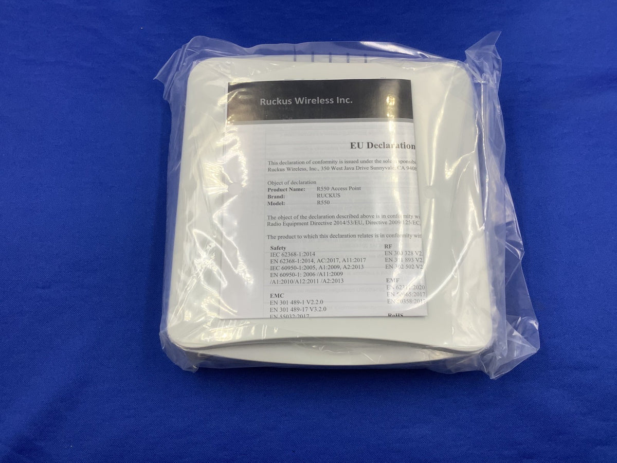 901-R550-US00  RUCKUS R550 WIRELESS ACCESS POINT 802.11AX WI-FI 6 INDOOR AP