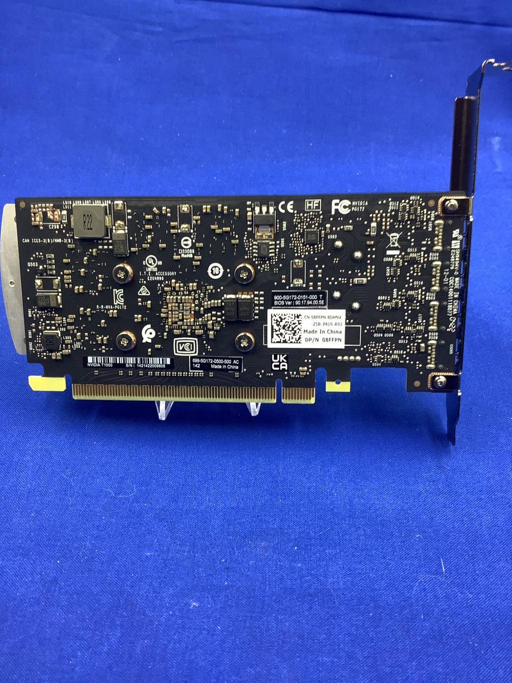 DELL NVIDIA T1000 4GB GDDR6 Graphic Card 8FFPN 08FFPN