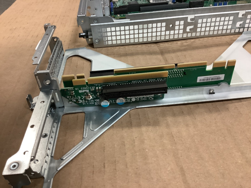 Supermicro CSE-819U With MOBO X10DRU-i+-G5-N, NX-3175-G5 CTO 2 Riser cards 2PSU