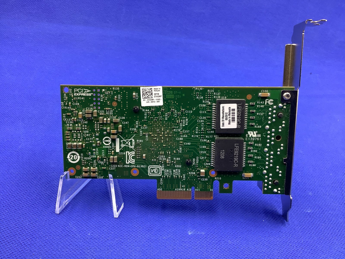 Intel I350T4 1GbE Quad Port RJ-45 Ethernet Adapter Dell 540-BBDV I350-T4