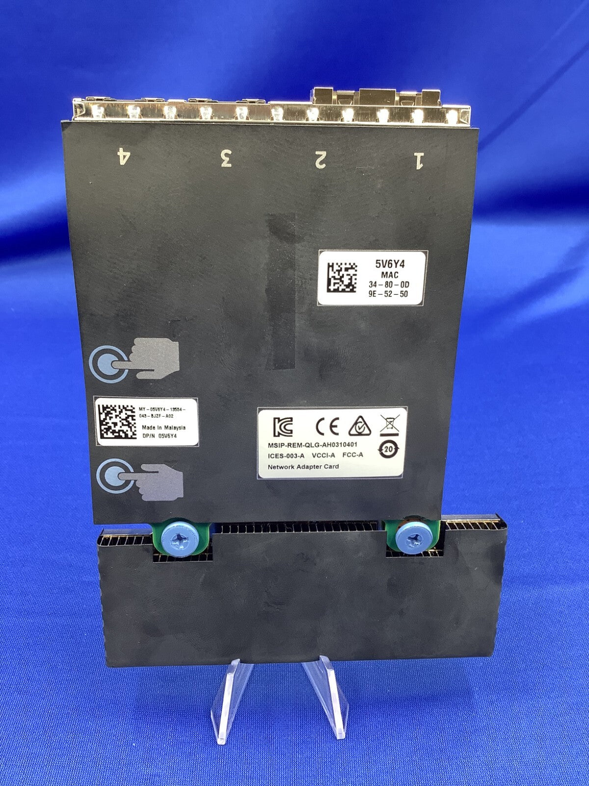 Dell 5V6Y4 Dell QLE41264 2x 10Gb SFP+ 2x 1Gb Ethernet Port Network Daughter Card