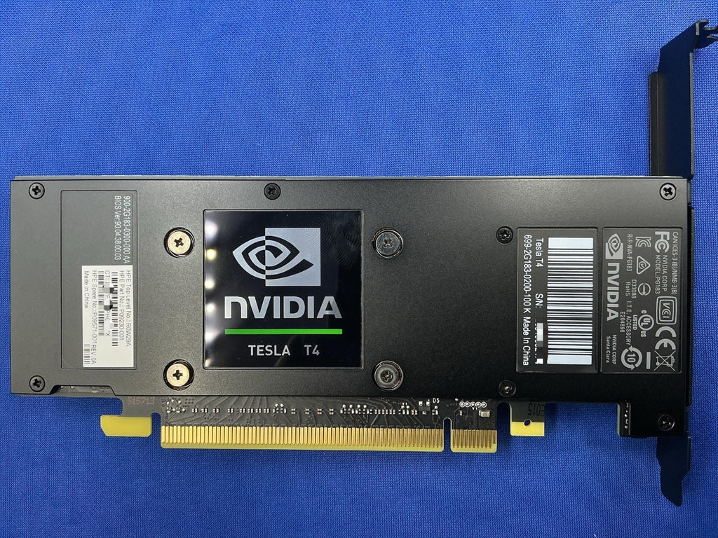 R0W29A HP NVIDIA Tesla T4 16GB GDDR6 GPU Graphics P09571-001  P09230-001