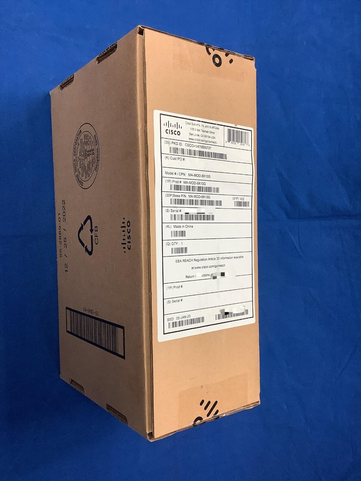 NOB MA-MOD-8X10G Cisco Meraki MS390 models 8 x 10G Uplink Module