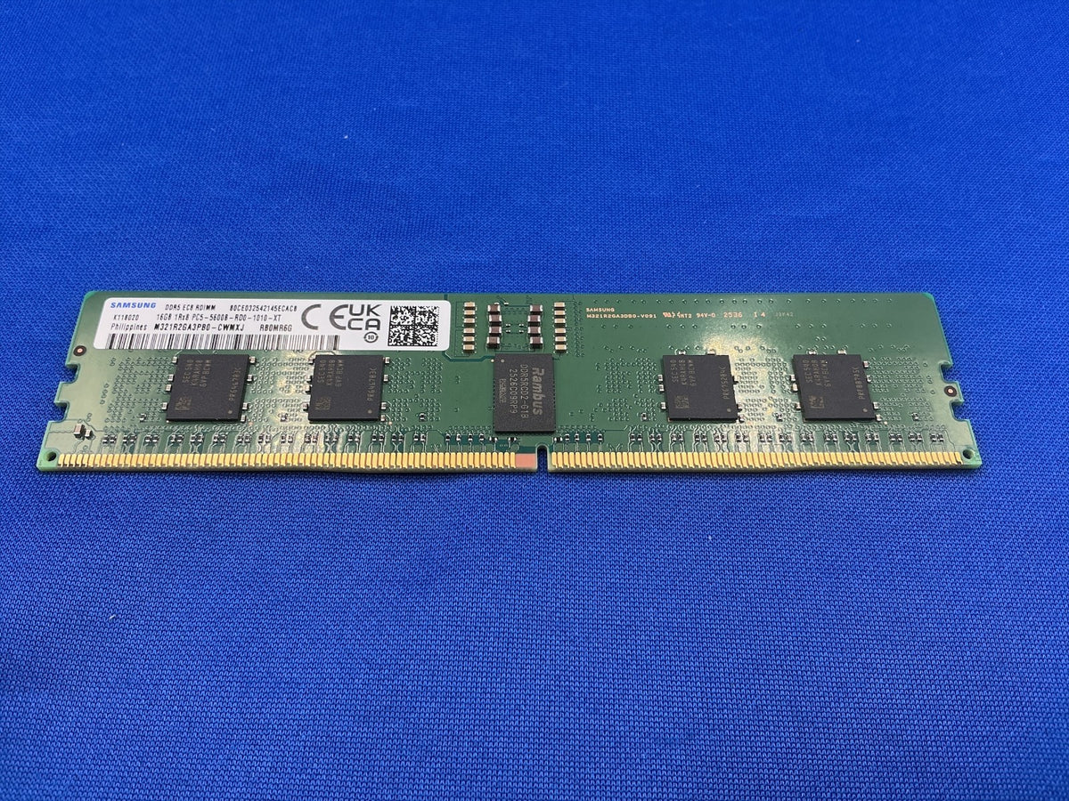 M321R2GA3PB0-CWM SAMSUNG 16GB (1x16GB) 1Rx8 PC5-5600B RDIMM MEMORY