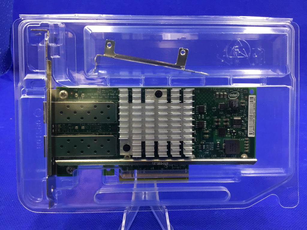 Both brackets DELL / INTEL X520-DA2 ETHERNET Adapter 10Gbps Dual Port E10G42BTDA