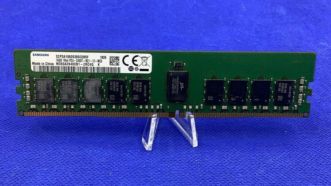 M393A2K40CB1-CRC SAMSUNG 16GB 1RX4 PC4-2400T-R 1.2V DDR4 MEMORY