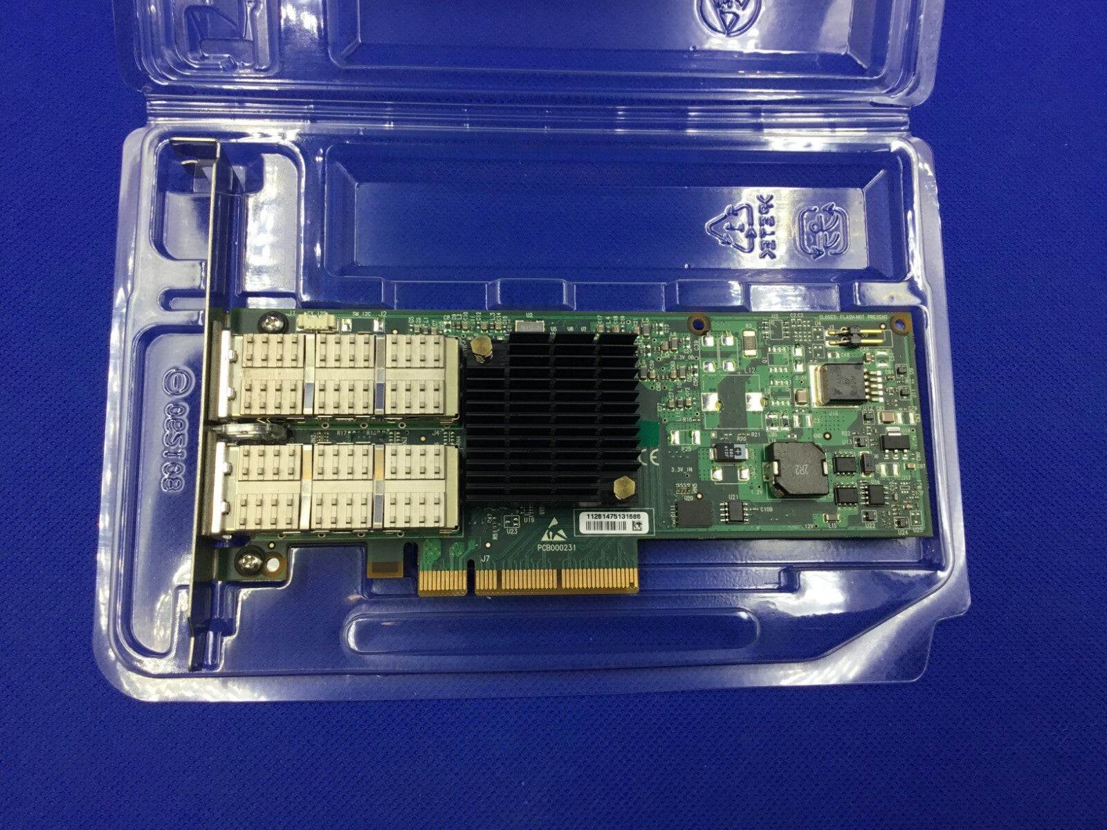 592520-B21 HPE INFINIBAND 4X QDR CONNECTX2 PCIE G2 2P HCA MHQH29B-XTR 593412-001