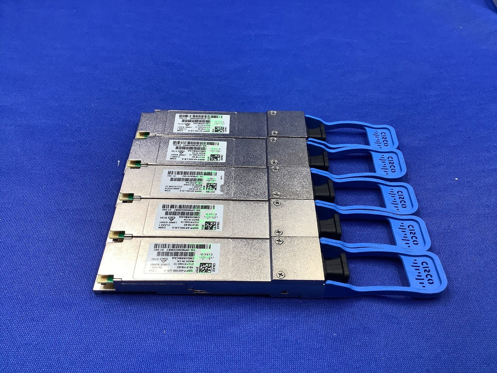 CISCO QSFP-4X10G-LR-S 4x10GBASE-LR MPO QSFP Module 10-3118-02
