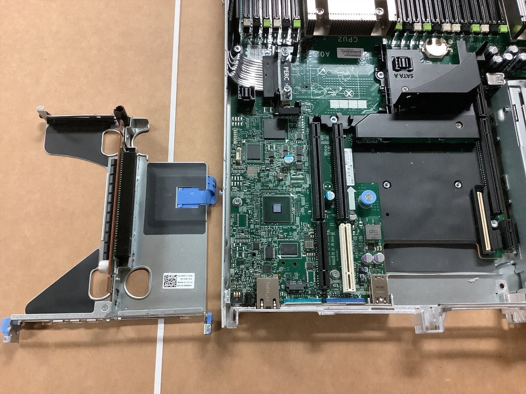 DELL PowerEdge R630 8bay MOBO 02C2CP, Daughter card 068M95, 2pcs X520-DA2, PCIE