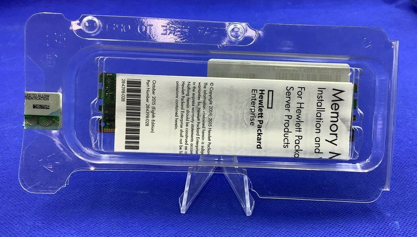 New Opened 809083-091 HP 32GB 2RX4 PC4-2400T MEMORY 805351-B21 819412-001